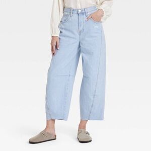 Target High-Rise Barrel Jeans - NWT